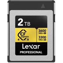 Lexar CFexpress Professional Type-B Gold 4.0 2TB