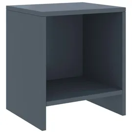vidaXL Nachtschrank 2 Stk. 35 x 30 x 40 cm Hellgrau