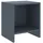 vidaXL Nachtschrank 2 Stk. 35 x 30 x 40 cm Hellgrau