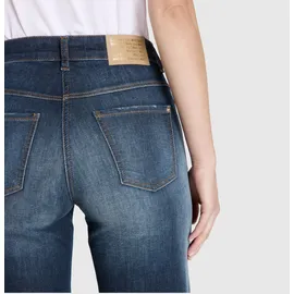 MAC Weite Jeans "WIDE", Damen, Gr. 38, Länge 34, moonlight destroyed, Denim/Jeans, Obermaterial: 91% Baumwolle, 7% Elastomultiester, 2% Elasthan, Destroyed-Effekte, unifarben, weit knöchellang, Jeans, im Five-Pocket Style