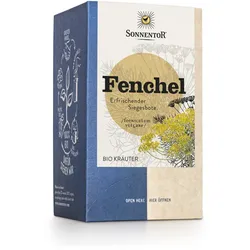 Bio-Fencheltee – 18 Doppelkammerbeutel für wohltuenden Genuss 27 g, DK-Beutel