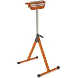 Bora Portamate PM-5093 Rollenständer 3-in-1 – höhenverstellbar 68–110 cm, polierte Stahlrolle 28,6 cm, Kugellager, multidirektionale Kugelrollen, Tragkraft 136 kg