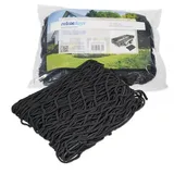 Relaxdays Anhängernetz 2 x 3 m dehnbar schwarz