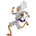 Bandai Tamashii Nations One Piece S H Figuarts Actionfigur Monkey D Ruffy Gear 5 15 cm