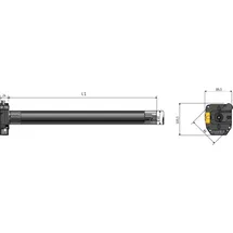 SOMFY Rohrmotor LT 50 Meteor 1242728