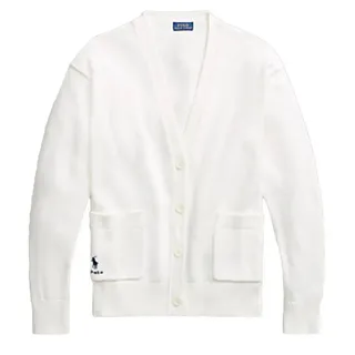 Polo Ralph Lauren Cardigan Damen Modern Fit Strickjacke mit Logo sofortige Authentifizierung über einen QR-Code XS