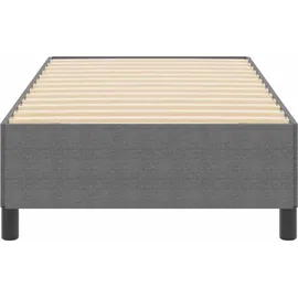 vidaXL Boxspringbett 100 x 200 cm Hellgrau