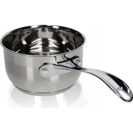 Kadax Stielkasserolle "Ventre", Stieltopf aus Stahl, mit langem Stiel, 1,8 L