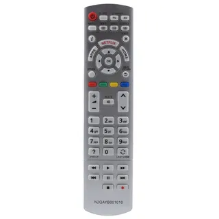 azurano Fernbedienung für PANASONIC N2QAYB001010 - SUB N2QAYB000928, N2QAYB000842