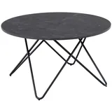 VCM Wyre Schwarz Marmor Ø80 cm