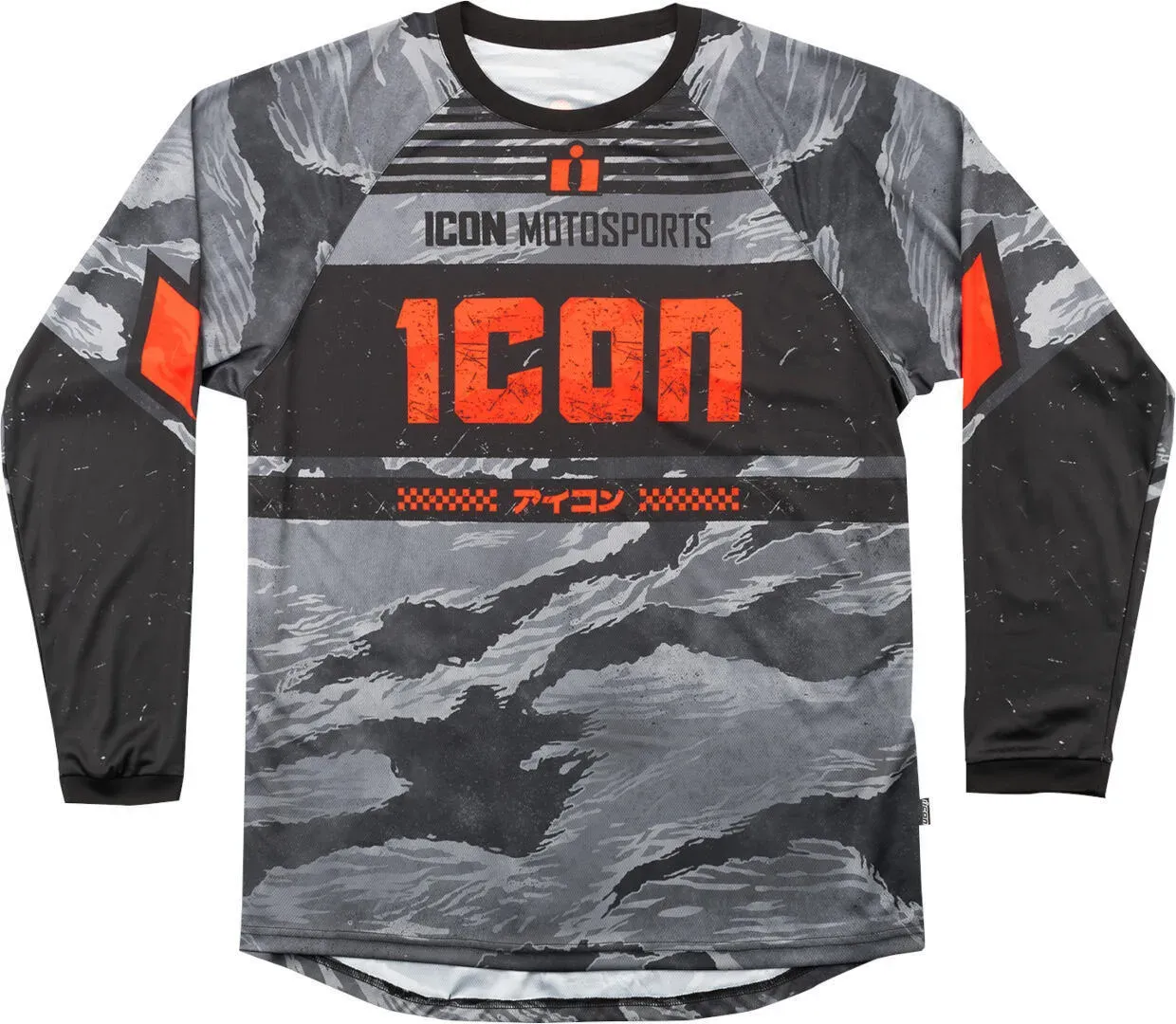 Icon Tiger's Blood Jersey, grijs, XL Voorman