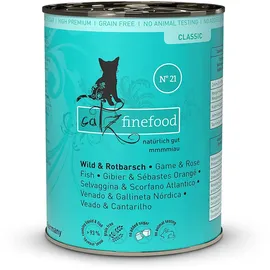 Catz Finefood | Wild & Rotbarsch | Classic | 400 g