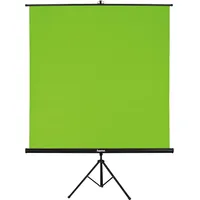 Hama Green Screen Hintergrund mit Stativ, 180 x 180 cm, 2in1