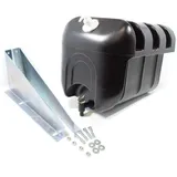 VWPEYY LKW Anhänger Wasserkanister 35 Liter Behalter - Schwarz