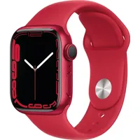 Apple Watch Series 7 GPS 45 mm  Aluminiumgehäuse (product)red, Sportarmband (product)red