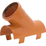 AIRFIT Klebe-Clips-Abzweig 45 Graddn 110x90mm aus PVC-U