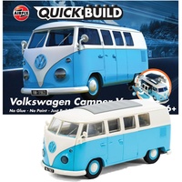 Airfix QUICKBUILD VW Camper-Van Modellbausatz, blau