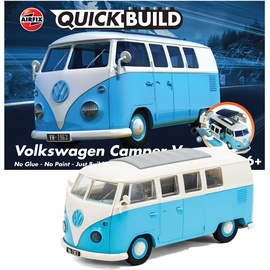 Airfix QUICKBUILD VW Camper-Van Modellbausatz, blau