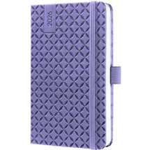 Sigel Wochenkalender Jolie ca. A6 Hardcover dark purple 2026