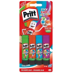 Pritt Klebestift Fun Colors 4X10g