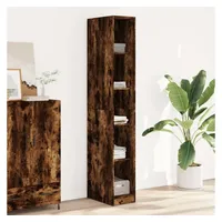 vidaXL Kleiderschrank 30x50x200 cm braun