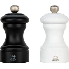 Peugeot Bistro Duo Pfeffermühle 10 cm Schwarz/Weiß