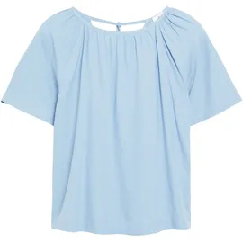 s.Oliver Leinenmixbluse mit Schleifendetail Blau 46