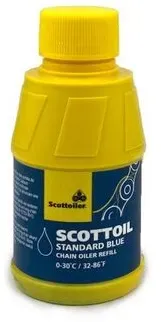 SCOTTOILER Standaard blauw smeermiddel voor elektronische kettingsmeermiddel - 125ml