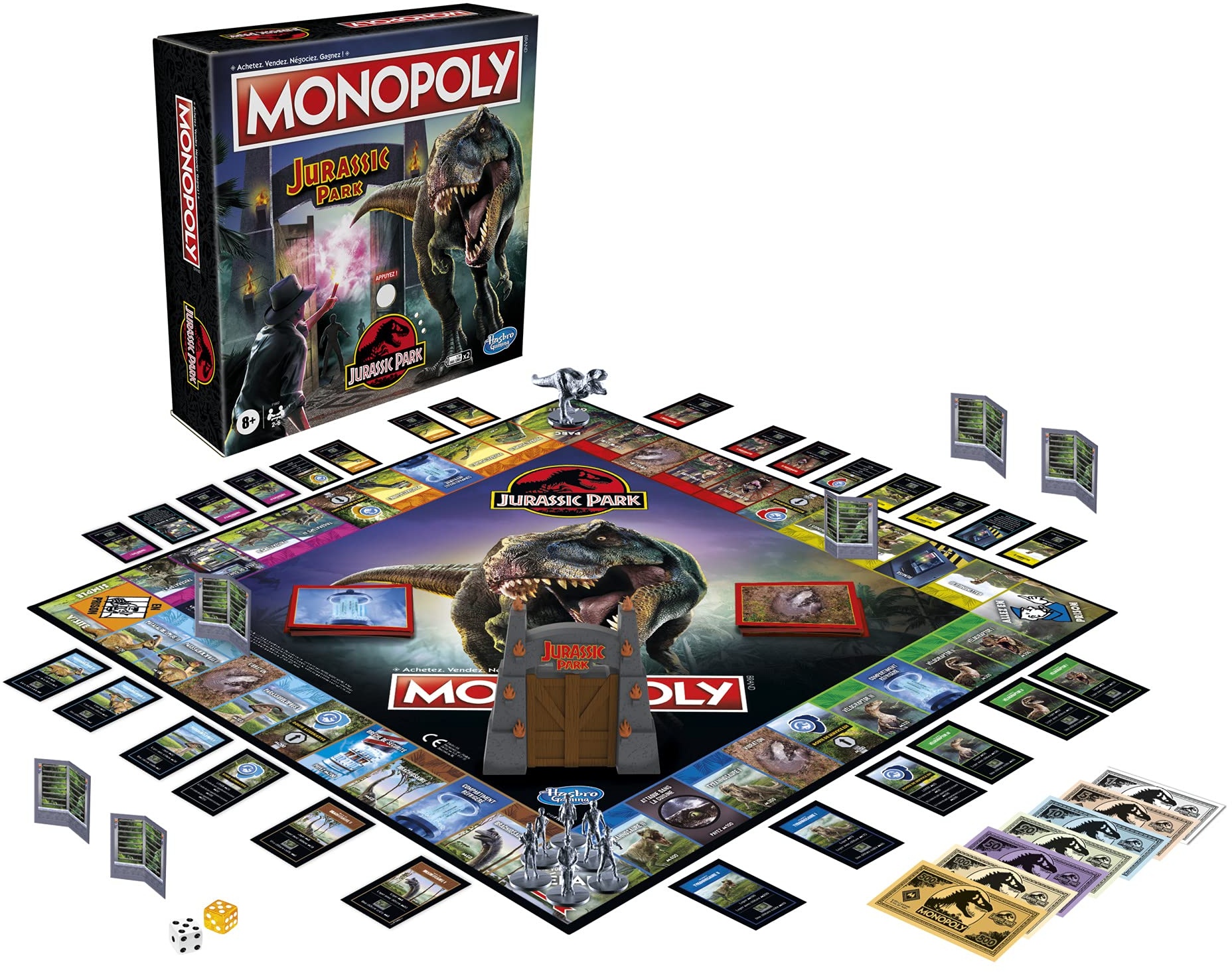 HASBRO Monopoly - Jurassic Park (FR)