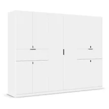 Rauch Drehtürenschrank Ticao 271 x 210 x 54 cm Weiß