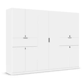 Rauch Drehtürenschrank Ticao 271 x 210 x 54 cm Weiß