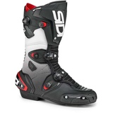 Sidi Mag-1, Motorradstiefel, schwarz-weiss, Größe 44