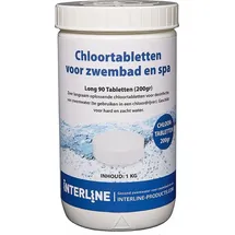 Interline Chlortabletten - Long 90 200 Gramm/1 kg / 1kg