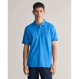 GANT Poloshirt TIPPING PIQUE RUGGER«, blau