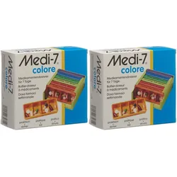 Medi-7 Colore Medikamenten-Dosierbox