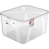 Rotho Aufbewahrungsbox Lona inkl. Deckel 25 L transparent