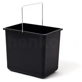 HAILO Einbaumülleimer 18 l Schwarz-Grau