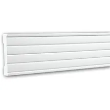 PROFHOME DECOR Wand- und Friesleiste 200 cm x 1,8 cm x 9 cm