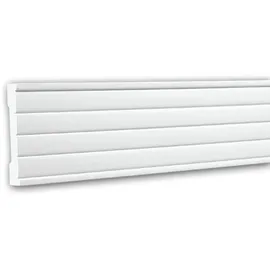 PROFHOME DECOR Wand- und Friesleiste 200 cm x 1,8 cm x 9 cm