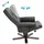 Tectake Modell 1 Kunstleder 95 x 100 x 78 cm braun/schwarz