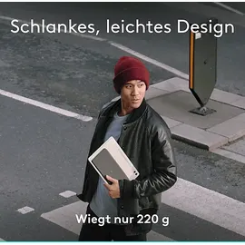 Logitech Keys-To-Go 2, schlanke und kompakte mobile kabellose Tastatur Graphite
