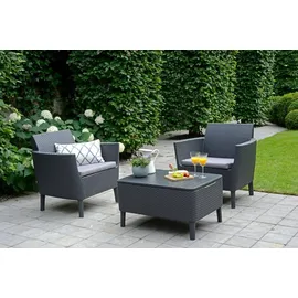 KETER 253206 Gartenmöbel-Set Graphit