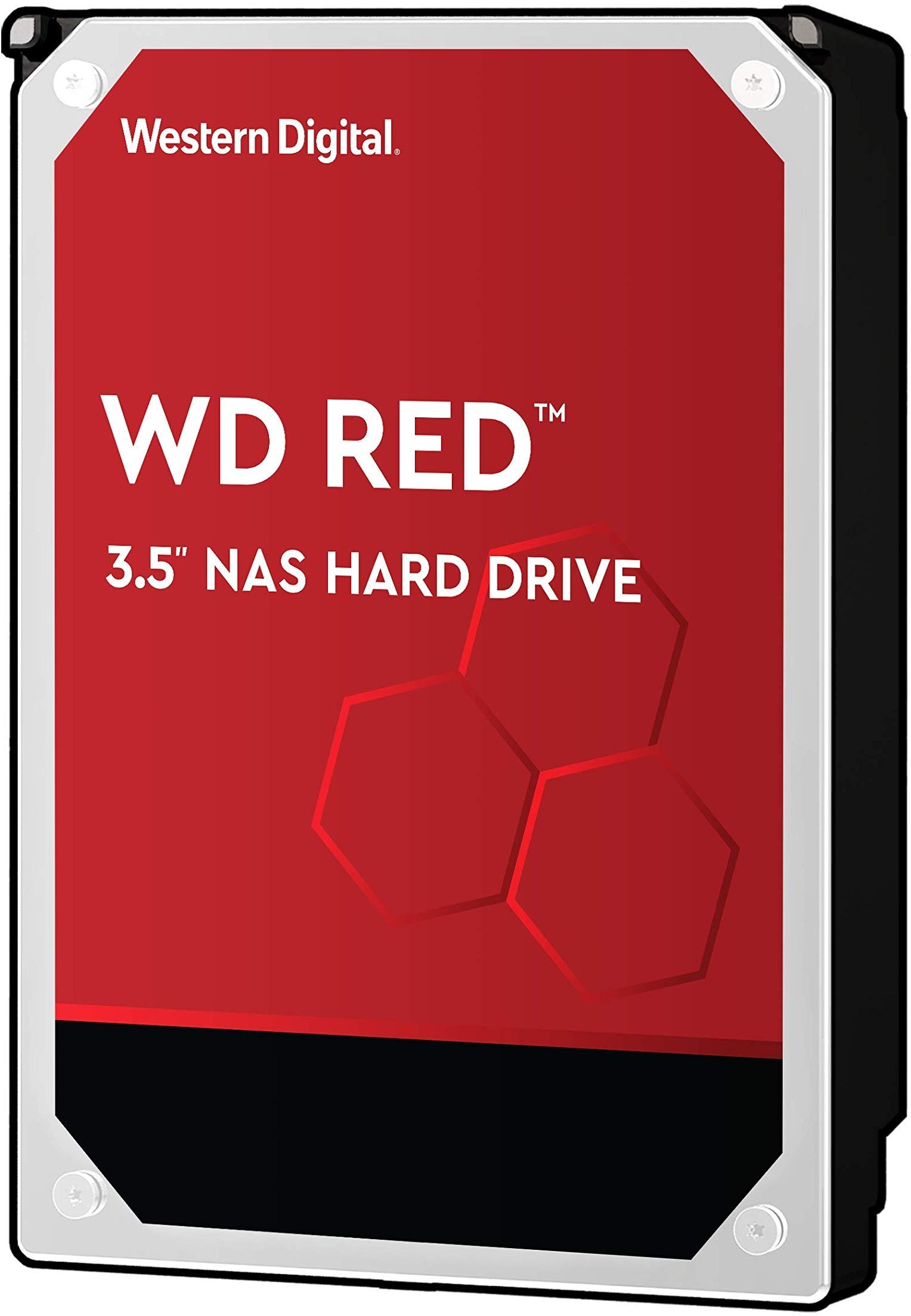WD Red WD20EFAX Interne Festplatte (2 TB, 8,9 cm (3,5 Zoll), SATA, 6 GB/S, 5400 U/min, Puffer)