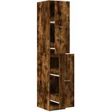 vidaXL Apothekerschrank Räuchereiche 30 x 41 x 174,5 cm Braun