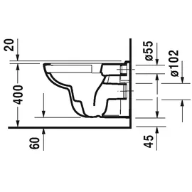 Duravit D-Code (45700900A1)