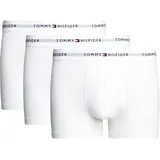 Tommy Hilfiger Signature Essential Um0um02761 Boxershorts Trunks aus Baumwolle, Weiß (White/White/White), L