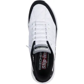 SKECHERS Contour Foam - Cozy Fit Herren Weiß/Schwarz 47,5