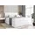 altdecor Boxspringbett Weiß Hochglanz, Holzwerkstoff, Höhe ca. 20 cm 140x200 cm, Schlafzimmer, Betten, Boxspringbetten