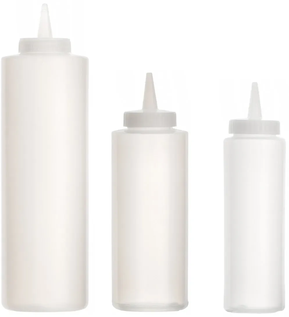 Squeeze Flasche transparent - 0,23l - 0,23l