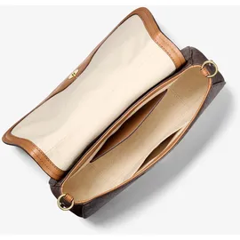 Michael Kors Nolita Medium Schultertasche Kunstleder Brown